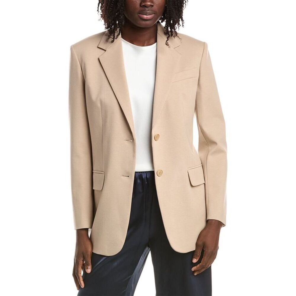 Max Mara Womens Weekend Messina Jersey Jacket, Beige